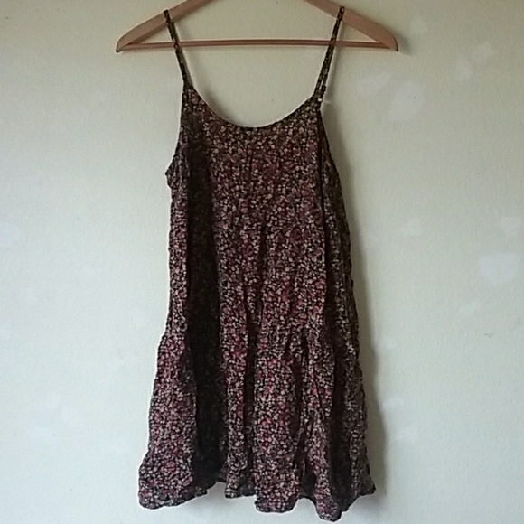 Mossimo Supply Co. Dresses & Skirts - Floral tunic open back boho mini summer dress M